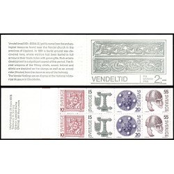 Suecia Sweden C873 1975 La época de Vendel Investigación arqueológica Carnet MNH