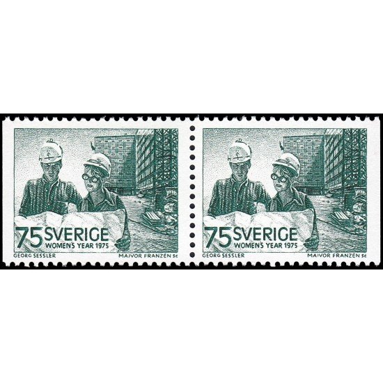 Suecia Sweden 871b 1975 Año internacional de la mujer MNH