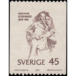 VAR3 Suecia Sweden 634 1969 Centenario del nacimiento del escritor Hjalmar Soderberg MNH VAR3 Suecia Sweden 634 1969 Centenario del nacimiento del escritor Hjalmar Soderberg MNH
