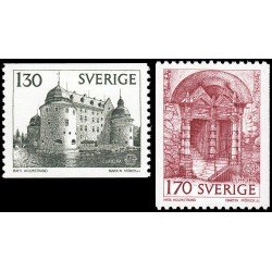 Suecia Sweden 996/97 1978 Europa Monumento Castillo de Orebro MNH