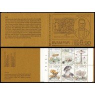 Suecia Sweden C1021 1978 Setas Carnet MNH Suecia Sweden C1021 1978 Setas Carnet MNH
