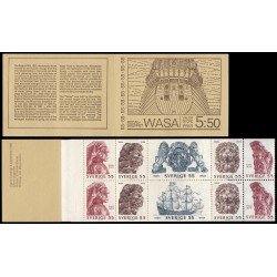 Suecia Sweden C625 1969 Buque de guerra Wasa Carnet MNH Suecia Sweden C625 1969 Buque de guerra Wasa Carnet MNH