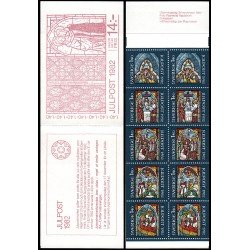 Suecia Sweden C1191 1982 Navidad Vidrieras de la iglesia de Lye Carnet MNH Suecia Sweden C1191 1982 Navidad Vidrieras de la iglesia de Lye Carnet MNH