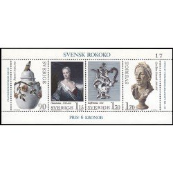 Suecia Sweden HB 7 1979 Época rococó MNH
