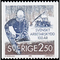 Suecia Sweden 1574 1990 Protección de los trabajadores suecos MNH Suecia Sweden 1574 1990 Protección de los trabajadores suecos MNH