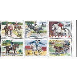 Suecia Sweden 1583/88 1990 Juegos ecuestres mundiales en Estocolmo MNH Suecia Sweden 1583/88 1990 Juegos ecuestres mundiales en Estocolmo MNH