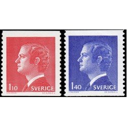Suecia Sweden 954/55 1977 Rey Carlos Gustavo XVI MNH