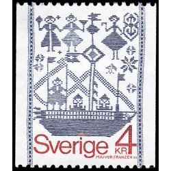 Suecia Sweden 1038 1979 Tapiz de pared Scanian MNH Suecia Sweden 1038 1979 Tapiz de pared Scanian MNH