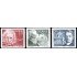 Suecia Sweden 1155/57 1981 Galardonados con el premio Nobel 1921 MNH