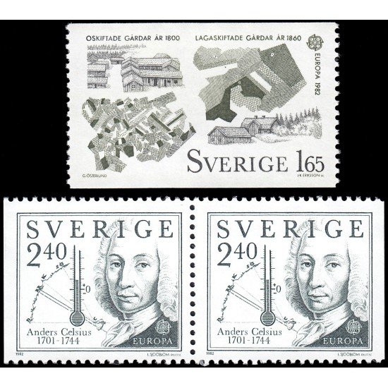 Suecia Sweden 1169/70a 1982 Europa Hechos históricos MNH Suecia Sweden 1169/70a 1982 Europa Hechos históricos MNH