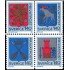 Suecia Sweden 1127/30 1981 Armas Provinciales MNH