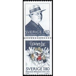 Suecia Sweden 1231/32 1983 Centenario del nacimiento de Hjalmar Bergman MNH Suecia Sweden 1231/32 1983 Centenario del nacimiento de Hjalmar Bergman MNH