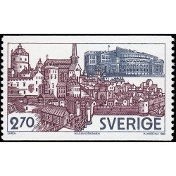 Suecia Sweden 1234 1983 Regreso del parlamento a la isla de Helgeandsholmen MNH Suecia Sweden 1234 1983 Regreso del parlamento a la isla de Helgeandsholmen MNH