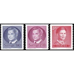Suecia Sweden 1225/27 1983 Rey Carlos Gustavo XVI y Reina Silvia MNH Suecia Sweden 1225/27 1983 Rey Carlos Gustavo XVI y Reina Silvia MNH