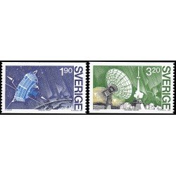 Suecia Sweden 1287/88 1984 Proyecto de satélite Viking MNH Suecia Sweden 1287/88 1984 Proyecto de satélite Viking MNH