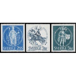 Suecia Sweden 652/54 1970 Sellos y emblemas MNH Suecia Sweden 652/54 1970 Sellos y emblemas MNH