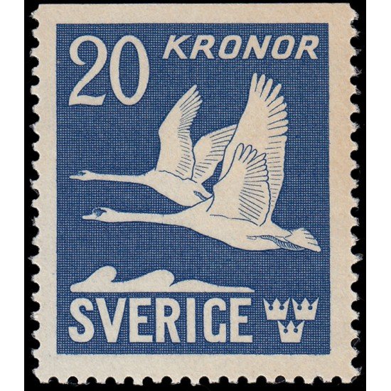 Suecia Sweden A 7a 1942 Cisnes volando MNH Suecia Sweden A 7a 1942 Cisnes volando MNH