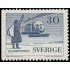 Suecia Sweden A 8 1958 10 aniv. del correo con helicóptero MNH