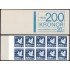 Suecia Sweden A C7a 1942 Cisnes volando Carnet MNH