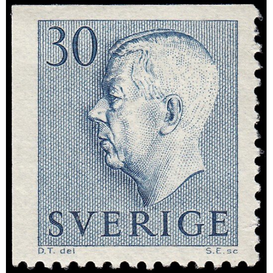 Suecia Sweden 361 1951-52 Gustavo VI MNH