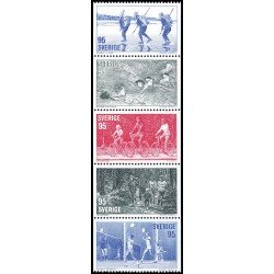 Suecia Sweden 957/61 1977 Deportes populares MNH