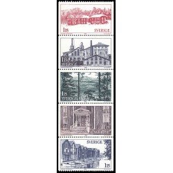 Suecia Sweden 1090/94 1980 Turismo Halsingland MNH