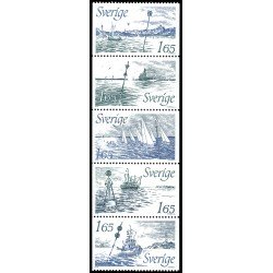 Suecia Sweden 1178/82 1982 Nuevas señales de balizamiento marítimo MNH Suecia Sweden 1178/82 1982 Nuevas señales de balizamiento marítimo MNH