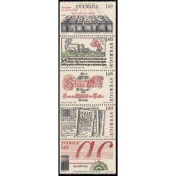 Suecia Sweden 1201/05 1983 500 aniv. de la imprenta en Suecia MNH Suecia Sweden 1201/05 1983 500 aniv. de la imprenta en Suecia MNH