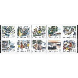 Suecia Sweden 1464/73 1988 Festival de verano MNH Suecia Sweden 1464/73 1988 Festival de verano MNH