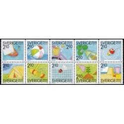 Suecia Sweden 1524/33 1989 Los placeres del verano MNH Suecia Sweden 1524/33 1989 Los placeres del verano MNH