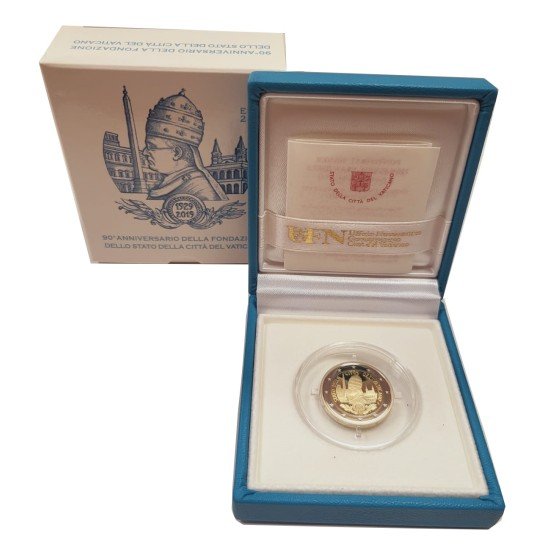 Vaticano 2019 Estuche Oficial Moneda 2 € euros Proof Av Fundación Vaticano Vaticano 2019 Estuche Oficial Moneda 2 € euros Proof Av Fundación Vaticano