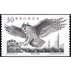 Suecia Sweden 1547 1989 Fauna Búho real MNH Suecia Sweden 1547 1989 Fauna Búho real MNH