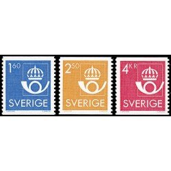 Suecia Sweden 1298/00 1985 Emblema postal MNH Suecia Sweden 1298/00 1985 Emblema postal MNH