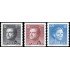 Suecia Sweden 1301/03 1985 Rey Carlos Gustavo XVI y Reina Silvia MNH