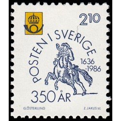 Suecia Sweden 1363 1986 350 aniv. de servicio postal en Suecia MNH Suecia Sweden 1363 1986 350 aniv. de servicio postal en Suecia MNH