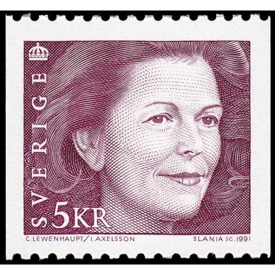 Suecia Sweden 1643 1991 Reina Silvia MNH Suecia Sweden 1643 1991 Reina Silvia MNH