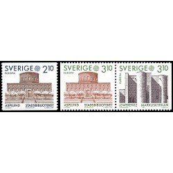 Suecia Sweden 1410/11a 1987 Europa Arquitectura moderna MNH Suecia Sweden 1410/11a 1987 Europa Arquitectura moderna MNH