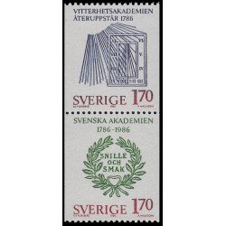 Suecia Sweden 1364a 1986 200 aniv. Academia Bellas Artes sueca MNH Suecia Sweden 1364a 1986 200 aniv. Academia Bellas Artes sueca MNH