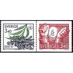 Suecia Sweden 1389a 1986 Por la paz y la libertad MNH Suecia Sweden 1389a 1986 Por la paz y la libertad MNH