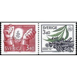 Suecia Sweden 1390a 1986 Por la paz y la libertad MNH Suecia Sweden 1390a 1986 Por la paz y la libertad MNH