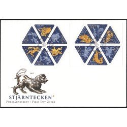 Suecia Sweden  SPD FDC 2111/22 1999 Signos del zodíaco Sobre primer día