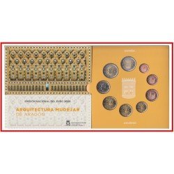 España Spain 2020 Cartera Oficial Euros + 2€ Mudéjar España Spain 2020 Cartera Oficial Euros + 2€ Mudéjar