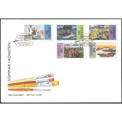 Suecia Sweden SPD FDC 1927/31 1996 Sellos de verano Sobre primer día