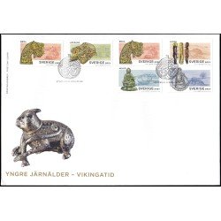 Suecia Sweden SPD FDC 3015/19 2015 Arqueología, la época de los vikingos Sobre primer día Suecia Sweden SPD FDC 3015/19 2015 Arqueología, la época de los vikingos Sobre primer día