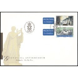 Suecia Sweden SPD FDC 1999/00 1997 Museo de antiguedades Gustavo III de Estocolmo Sobre primer día