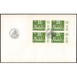Suecia Sweden  SPD FDC HB5 1974 Estocolmomanía 74 Exposición filatélica Internacional Sobre primer día