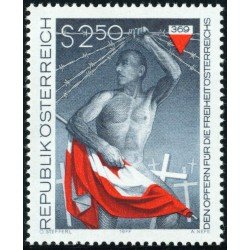 VAR3/S Österreich Austria Nº 1388 1977 Homenaje a la víctimas por la libertad nacional Lujo VAR3/S Österreich Austria Nº 1388 1977 Homenaje a la víctimas por la libertad nacional Lujo