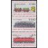 Österreich Austria 1389/91 1977 140º Aniv. del ferrocarril austriaco MNH