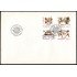 Suecia Sweden SPD FDC 1240/43 1983 Navidad Antiguas postales navideñas Sobre primer día 