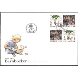 Suecia Sweden SPD FDC 2715/16 2010 Europa Libros infantiles Sobre primer día